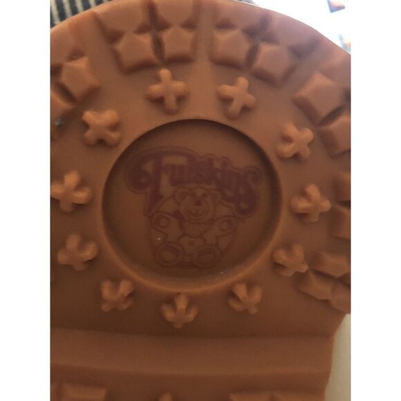 vtg Furskins Bear Dudley Plush‎ Xavier Roberts Cabbage Patch 14" Blue Overalls - Picture 7 of 7